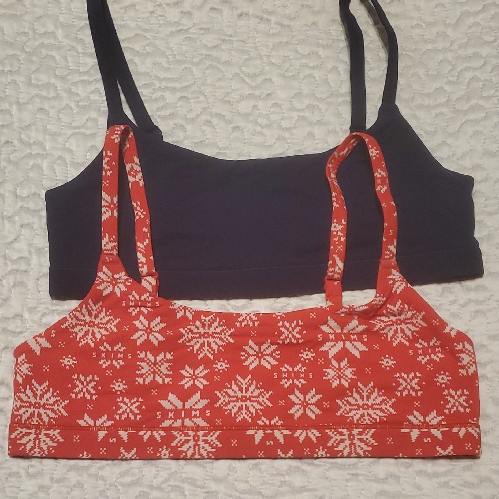 2/ SKIMS Fits Everybody Scoop Bralette ,NWOT, Size:Small
